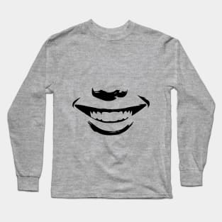 Smiling Torso Face Long Sleeve T-Shirt